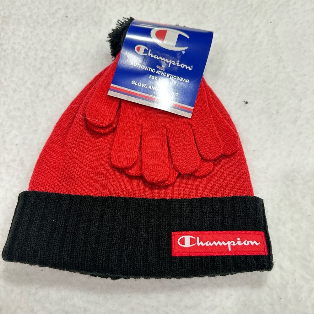 Boy’s Champion Hat and Glove Set
